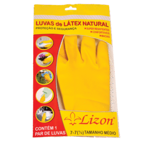 601 - Luvas de latex natural "M"