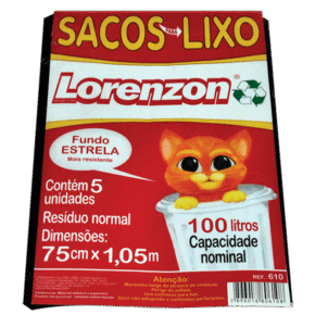 610 - Sacos para lixo 100 litros