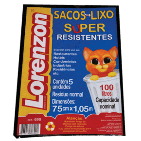 690 - Sacos para lixo Super resistentes 100 litros
